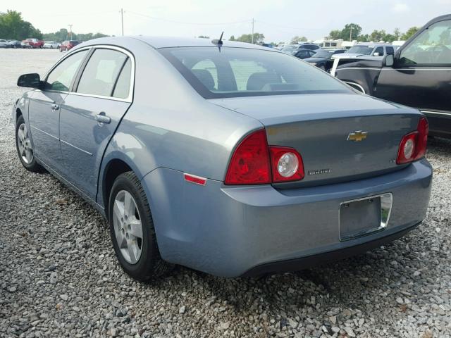 1G1ZG57B684295027 - 2008 CHEVROLET MALIBU LS Mavi foto 3