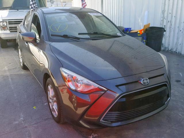 3MYDLBZVXGY125186 - 2016 TOYOTA SCION IA GRAY photo 1