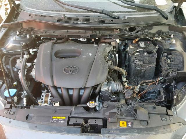 3MYDLBZVXGY125186 - 2016 TOYOTA SCION IA GRAY photo 7