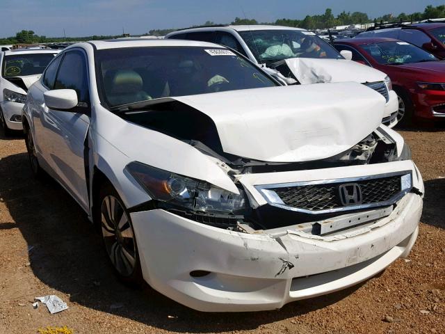 1HGCS12898A029715 - 2008 HONDA ACCORD EXL WHITE photo 1