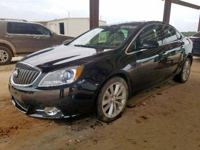 1G4PR5SK8E4189265 - 2014 BUICK VERANO CON BLACK photo 2