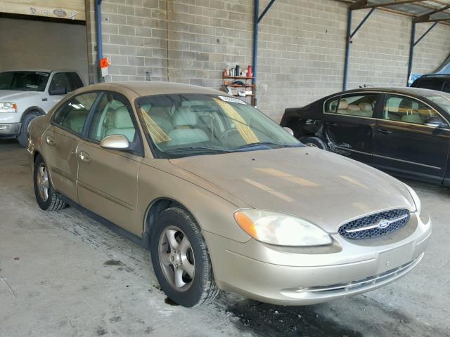 1FAFP55U81A132052 - 2001 FORD TAURUS SES GOLD photo 1