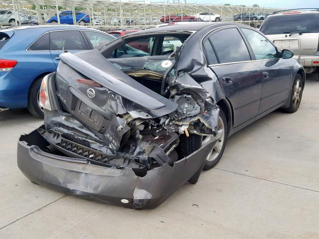 1N4BL11E14C162231 - 2004 NISSAN ALTIMA SE GRAY photo 4