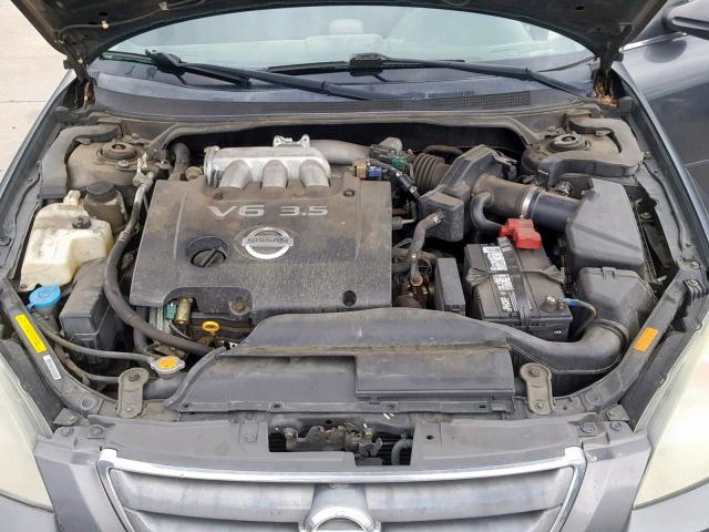 1N4BL11E14C162231 - 2004 NISSAN ALTIMA SE GRAY photo 7