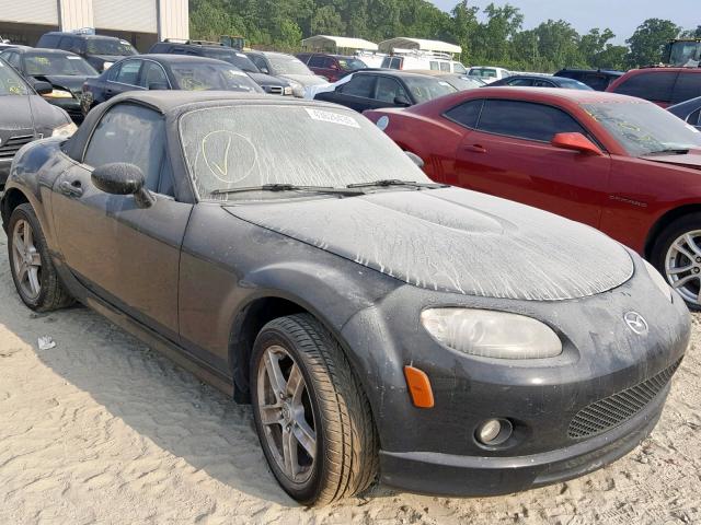 JM1NC25F070136581 - 2007 MAZDA MX-5 MIATA BLACK photo 1