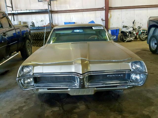 252697P325201 - 1967 PONTIAC CATALINA TAN photo 9