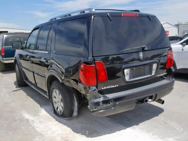 5LMFU27546LJ24445 - 2006 LINCOLN NAVIGATOR BLACK photo 3