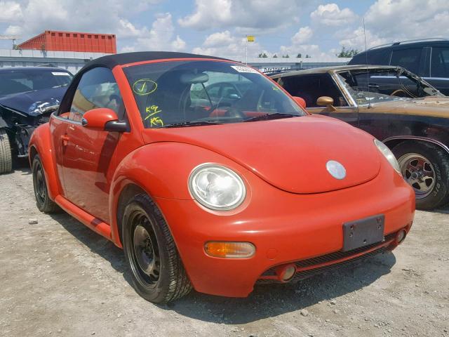 3VWCM21Y05M364583 - 2005 VOLKSWAGEN NEW BEETLE ნარინჯისფერი ფოტო 1