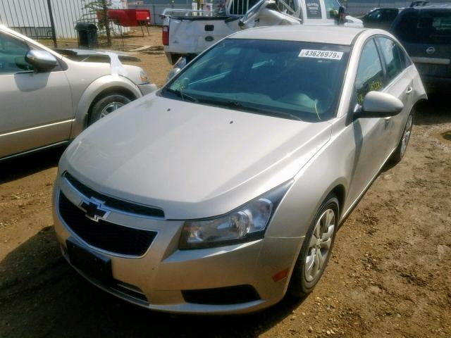 1G1PC5SBXE7230203 - 2014 CHEVROLET CRUZE LT  photo 2