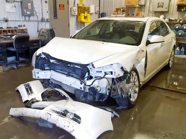 1G1ZE5EBXAF131296 - 2010 CHEVROLET MALIBU LTZ თეთრი ფოტო 2