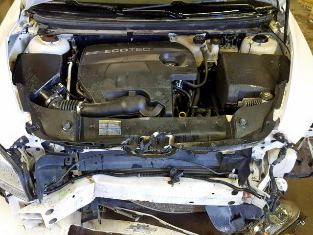 1G1ZE5EBXAF131296 - 2010 CHEVROLET MALIBU LTZ თეთრი ფოტო 7