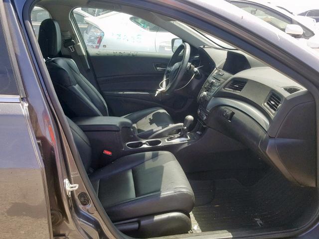 19UDE2F3XHA014043 - 2017 ACURA ILX BASE CHARCOAL photo 5