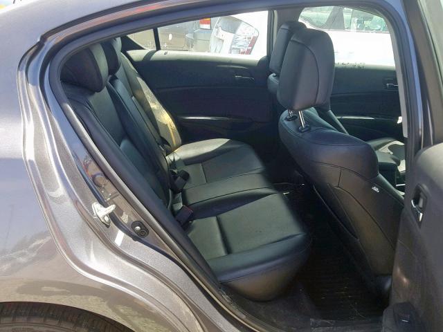 19UDE2F3XHA014043 - 2017 ACURA ILX BASE CHARCOAL photo 6