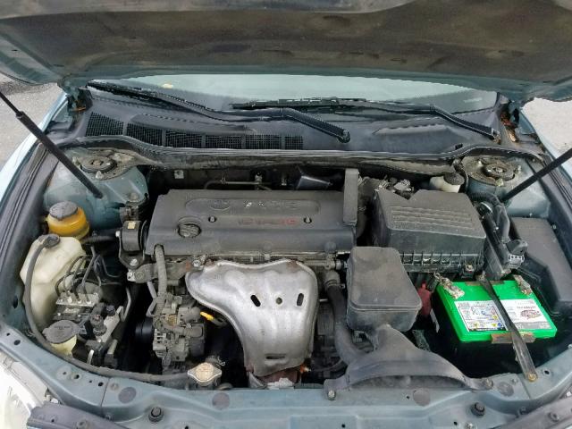 4T1BE46K47U657165 - 2007 TOYOTA CAMRY NEW GREEN photo 7