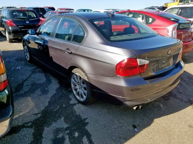 WBAVD13556KV12127 - 2006 BMW 325 XI GRAY photo 3