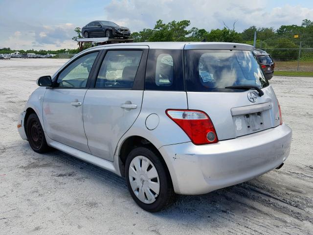 JTKKT624360171152 - 2006 TOYOTA SCION XA SILVER photo 3