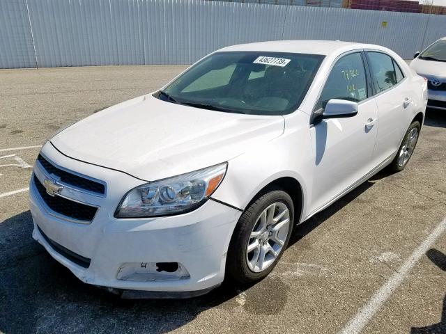 1G11D5RR9DF114159 - 2013 CHEVROLET MALIBU 1LT 白色 照片 2