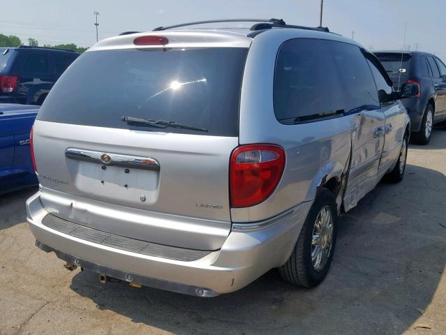 2A8GP64L27R288114 - 2007 CHRYSLER TOWN & COU SILVER photo 4