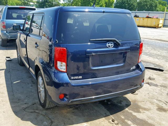 JTLZE4FE9FJ070803 - 2015 TOYOTA SCION XB 蓝色 照片 3