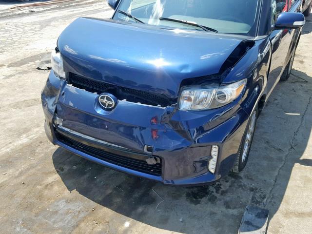 JTLZE4FE9FJ070803 - 2015 TOYOTA SCION XB 蓝色 照片 9