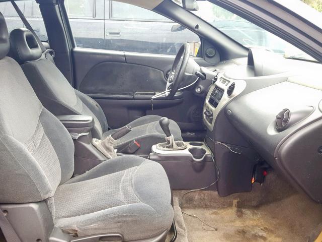 1G8AV12F14Z102383 - 2004 SATURN ION LEVEL BLACK photo 5