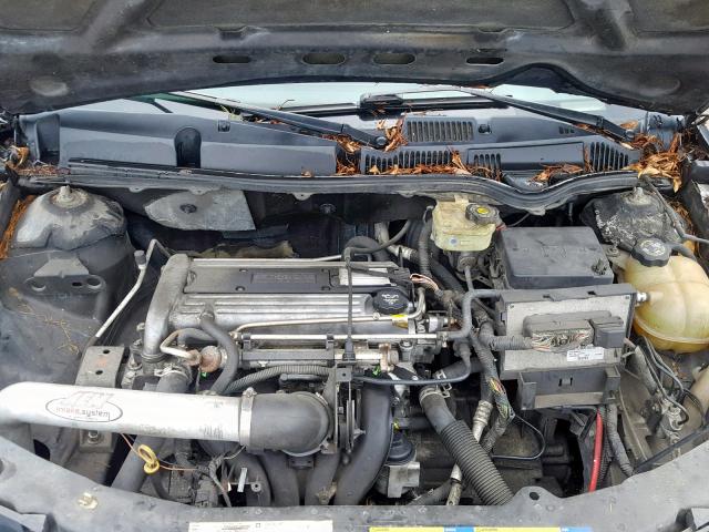 1G8AV12F14Z102383 - 2004 SATURN ION LEVEL BLACK photo 7