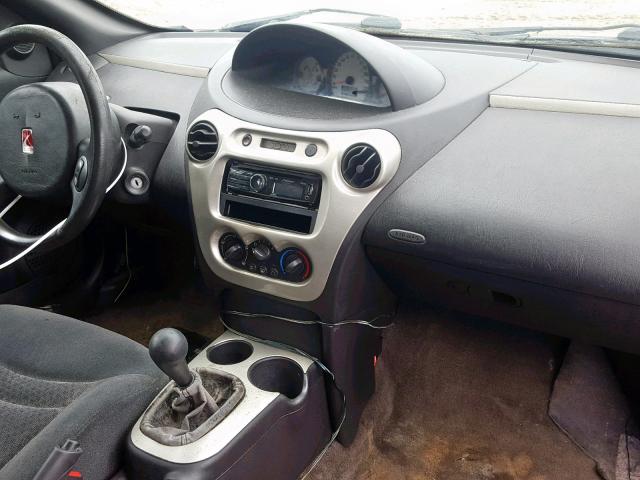 1G8AV12F14Z102383 - 2004 SATURN ION LEVEL BLACK photo 9