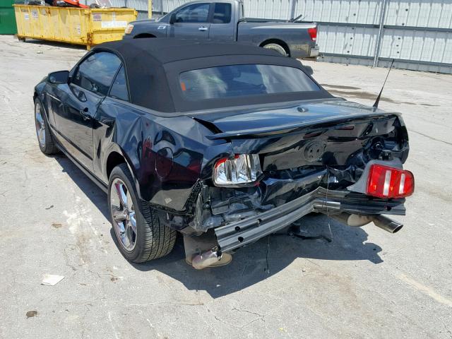 1ZVBP8FH3A5120943 - 2010 FORD MUSTANG GT BLACK photo 3