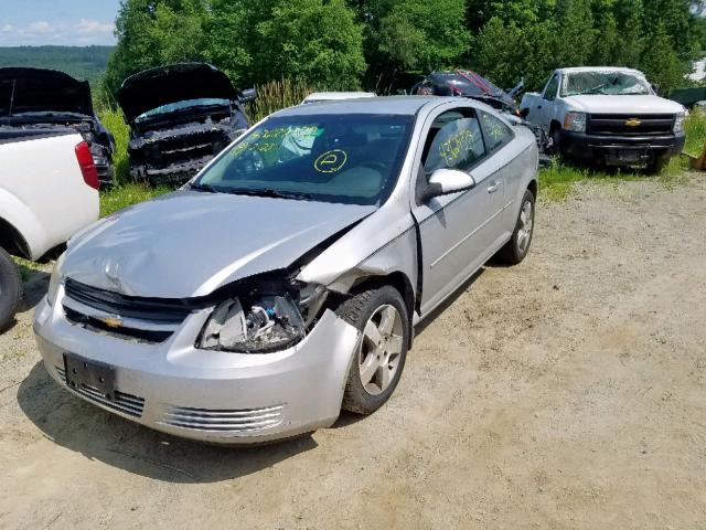 1G1AD1F54A7154018 - 2010 CHEVROLET COBALT 1LT SILVER photo 2