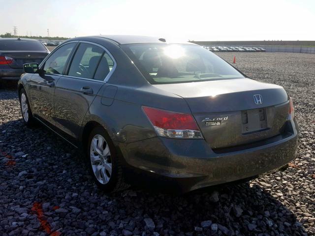 1HGCP2F89AA030774 - 2010 HONDA ACCORD EXL CHARCOAL photo 3