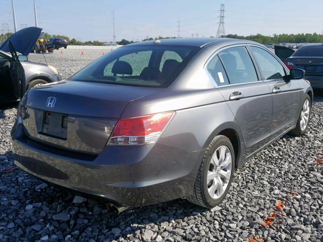 1HGCP2F89AA030774 - 2010 HONDA ACCORD EXL CHARCOAL photo 4