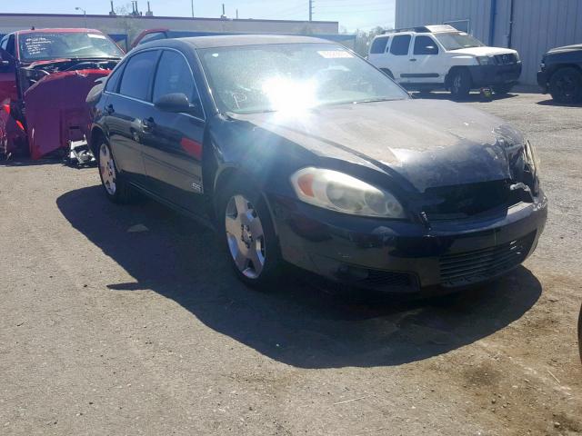 2G1WD58C169232222 - 2006 CHEVROLET IMPALA SUP შავი ფოტო 1