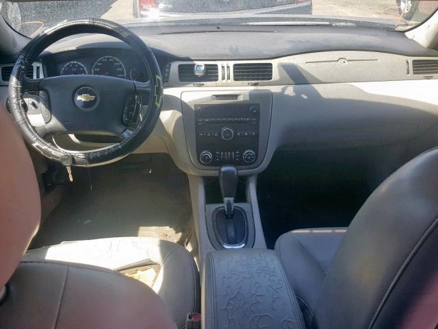 2G1WD58C169232222 - 2006 CHEVROLET IMPALA SUP შავი ფოტო 9