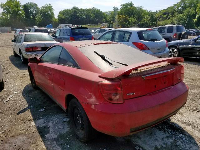 JTDDR32T730165452 - 2003 TOYOTA CELICA GT RED photo 3