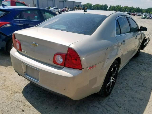 1G1ZH57B69F172976 - 2009 CHEVROLET MALIBU 1LT 金色 照片 4