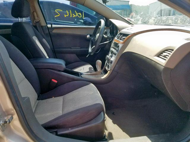1G1ZH57B69F172976 - 2009 CHEVROLET MALIBU 1LT 金色 照片 5