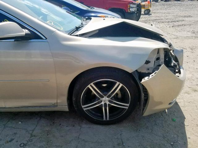 1G1ZH57B69F172976 - 2009 CHEVROLET MALIBU 1LT 金色 照片 9