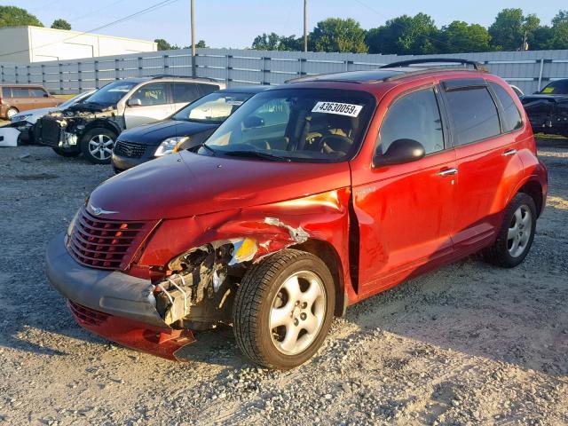 3C8FY58B22T336579 - 2002 CHRYSLER PT CRUISER MAROON photo 2