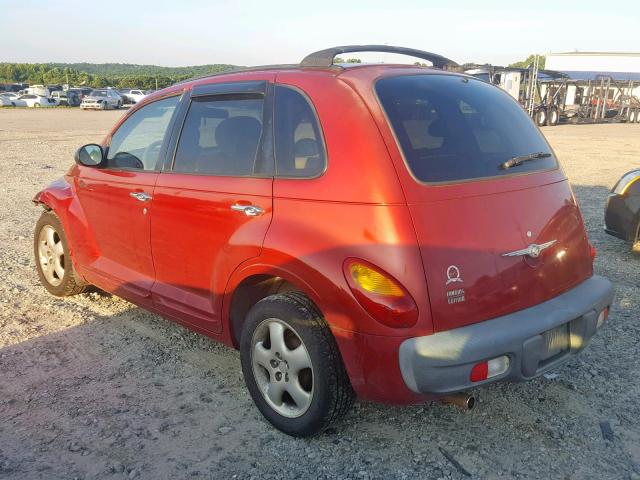 3C8FY58B22T336579 - 2002 CHRYSLER PT CRUISER MAROON photo 3