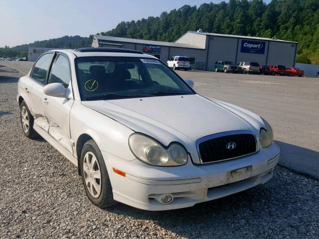 KMHWF25S43A902398 - 2003 HYUNDAI SONATA GL WHITE photo 1