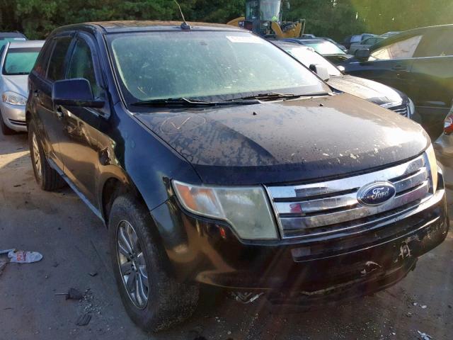 2FMDK38C57BB03639 - 2007 FORD EDGE SEL BLACK photo 1