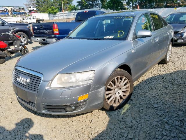 WAUDH74F77N067528 - 2007 AUDI A6 3.2 QUA GRAY photo 2