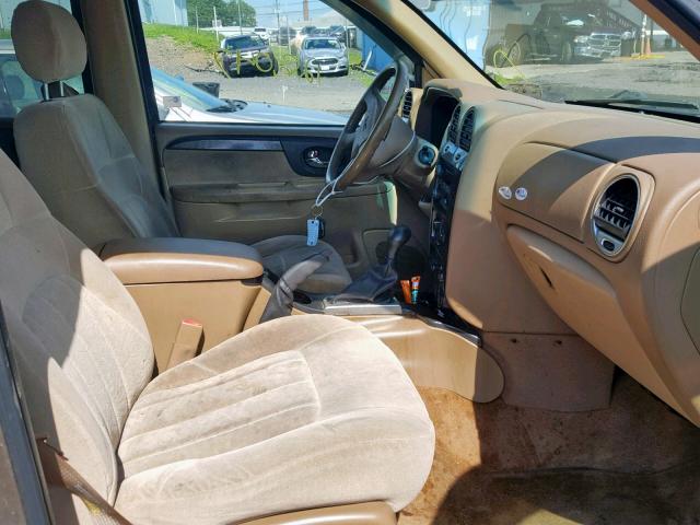 1GKDT13S622443289 - 2002 GMC ENVOY TAN photo 5