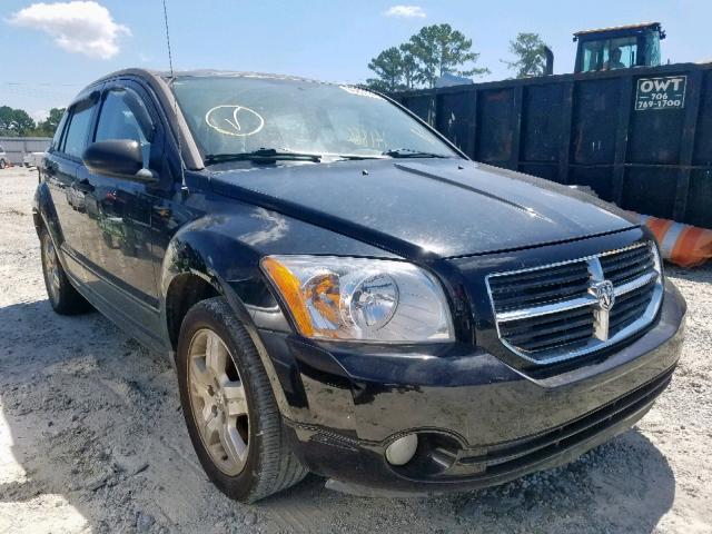 1B3JB48B17D504556 - 2007 DODGE CALIBER SX BLACK photo 1