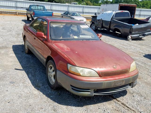 JT8VK13T5N0054721 - 1992 LEXUS ES 300 MAROON photo 1