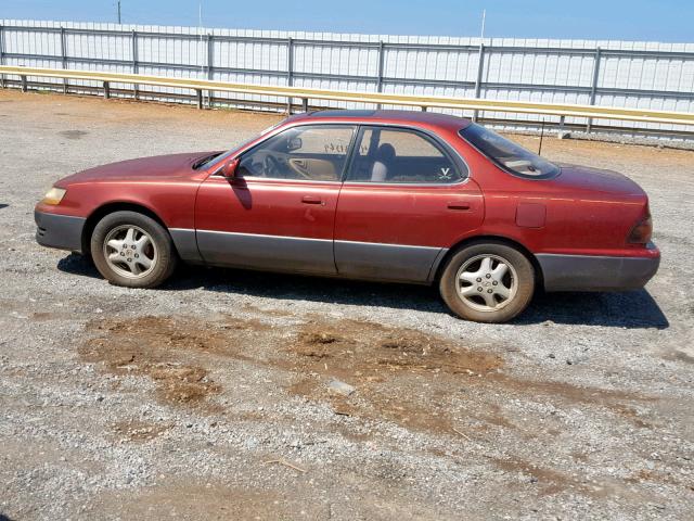 JT8VK13T5N0054721 - 1992 LEXUS ES 300 MAROON photo 9