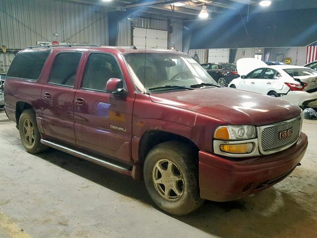 1GKFK66U54J288426 - 2004 GMC YUKON XL D MAROON photo 1