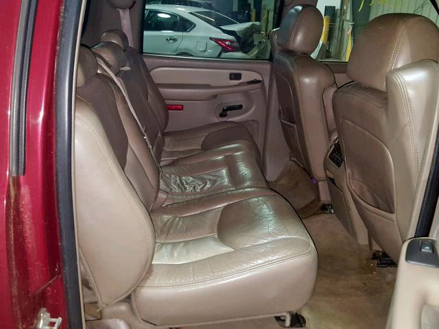 1GKFK66U54J288426 - 2004 GMC YUKON XL D MAROON photo 6