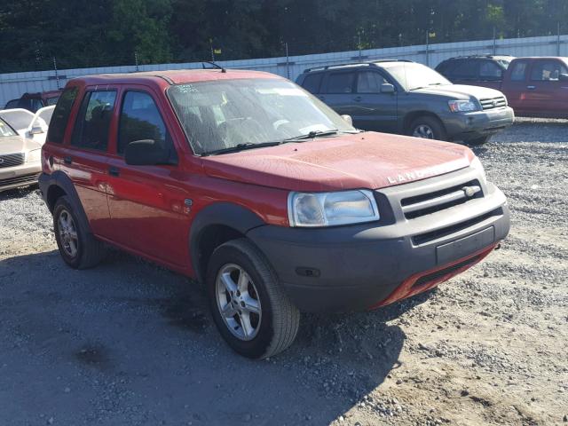 SALNM22242A362293 - 2002 LAND ROVER FREELANDER RED photo 1