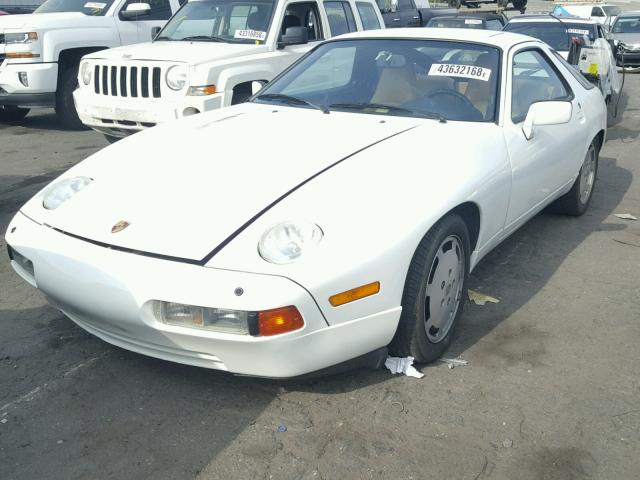 WP0JB0929HS862328 - 1987 PORSCHE 928 S WHITE photo 2